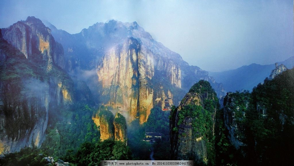 自然风景 山峰 群山图片